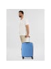 benzi 5808 4 Rollen Kabinentrolley 55 cm mit Dehnfalte in hellblau