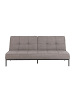 ebuy24 Schlafsofa Perugia 2 Graubraun 198 x 95 cm