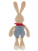 Sigikid Kuscheltier Hase Green in Blau-Rot/Spielfigur Hase