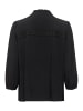 Kaffe Langarm-Bluse KAfreya Regular fit in Black Deep