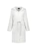 Cawö Cawö Bademäntel Damen Reißverschluss 6416 weiss-silber - 76 in weiss-silber - 76
