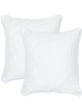 Erwin Müller Textilfaser Kuschelkissen 2er-Pack Kairo in weiss