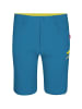 Trollkids Softshell Shorts "Haugesund" in Petrolgrün/Lime