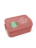 Mr. & Mrs. Panda MEPAL Bentobox Kaktus Wut Motiv mit Spruch in Rot Pastell