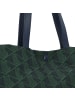 Lacoste Heritage Jacquard Shopper Tasche 23 cm in mono marine 166 vert 132