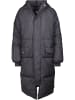 Urban Classics Urban Classics Damen Ladies Oversize Faux Fur Puffer Coat in blk/blk