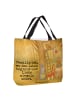 Mr. & Mrs. Panda Shopper Waldtiere Picknick Design mit Spruch in Weiß