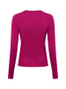 Marie Lund Strickjacke in fuchsia - 0005