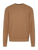 Bugatti Pullover Rundhals in cognac