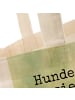 Mr. & Mrs. Panda Tote Bag Hund Liebe Design mit Spruch in Weiß