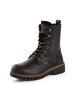 Camel Active Stiefelette aus echtem Leder in Schwarz