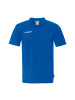 uhlsport  POLO SHIRT Essential Kids in azurblau/weiß
