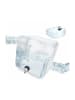 relaxdays 4 x Wasserkanister in Transparent/ Schwarz - 20 Liter