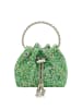 faina Women Bucket Bag in Green Multicolor