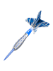 BULLS Steeldarts Azza Dartpfeile 90% Tungsten Darts-Set Profi in blue white