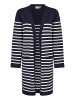 SAINT TROPEZ Strickjacke GrilaSZ Lockere Passform in Baritone Ice Stripe