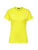 Hummel Logo T-Shirt Kurzarm Top aus Baumwolle HMLGO in Gelb-2