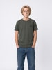 Petrol Industries Locker geschnittenes Baumwoll-T-Shirt millpath in Grau
