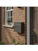 relaxdays Briefkasten in Anthrazit - (B)36 x (H)31 x (T)10 cm