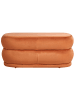 Beliani Bettbank ELLENDALE in Orange - (W) 90 x (H) 40 x (L) 41 cm
