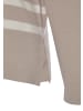 LASCANA Stehkragenpullover in sand/creme