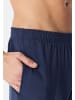 Schiesser Schlafanzug Selected Premium Warming in Deep blue