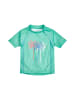Playshoes UV-Schutz Shirt 1/2-Arm Palmen in mint