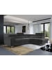 MF Design Lauryn Recamiere Rechts in Anthrazit -  (L) 205 x (B) 278 x (H) 92 cm