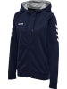 Hummel Baumwoll-Hoodie Hmlgo Cotton Zip Hoodie Woman in MARINE