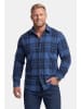 Men Plus Hemd in navy blau