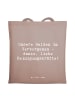 Mr. & Mrs. Panda Uni Tasche Spruch Reinigungskraft Helden mit Sp... in Braun Pastell