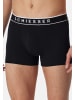 Schiesser Retro Short / Pant 95/5 Cotton in Schwarz