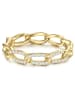 Glanzstücke München Ring aus Sterling Silber mit Zirkonia in gelbgold