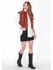 DreiMaster Women Vest in brick red
