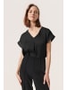 Soaked in Luxury Ärmellose Bluse SLIoana Gerade Passform in Black
