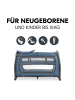 Hauck Reisebett Play N Relax Center mit Wickelauflage, in blau