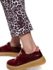 MARC CAIN Leggings SOFIA mit Leo Print in Rot