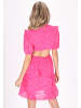 IZIA Women Dress in fuchsia