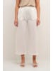 Kaffe Casual Hose KAnaya Loose fit in Chalk