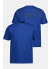 JP1880 Kurzarm T-Shirt in titan blau