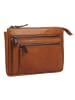 SPIKES & SPARROW Umhängetasche echt Leder in cognac