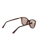 Skechers Frauen Sonnenbrille Schmetterling Braun