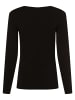 Marie Lund Langarmshirt in schwarz