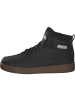 Puma Sneakers High in Black/Black