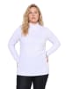 Ulla Popken Shirt in schneeweiß