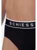 Schiesser Rio Slip / Unterhose 95/5 Cotton in Schwarz