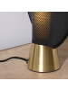 Signature Lampe MAILLE in Schwarz - (W) 28  x (H) 39.5  x (L) 7.6  cm