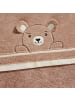 Erwin Müller Frottier Kinder-Badetuch Bär 3D in beige