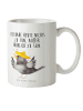 Mr. & Mrs. Panda Kindertasse Rabe Sombrero mit Spruch in Weiß