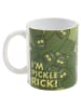 Rick and Morty Rick and Morty Tasse I'm Pickle Rick Allover Kaffeetasse Becher 320ml in grün